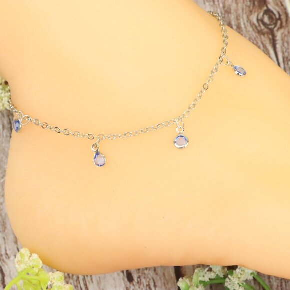 "Dainty Anklet for Women – Elegant Everyday Jewelry & Perfect Gift | MLCRC2180 - Picture 3 of 10